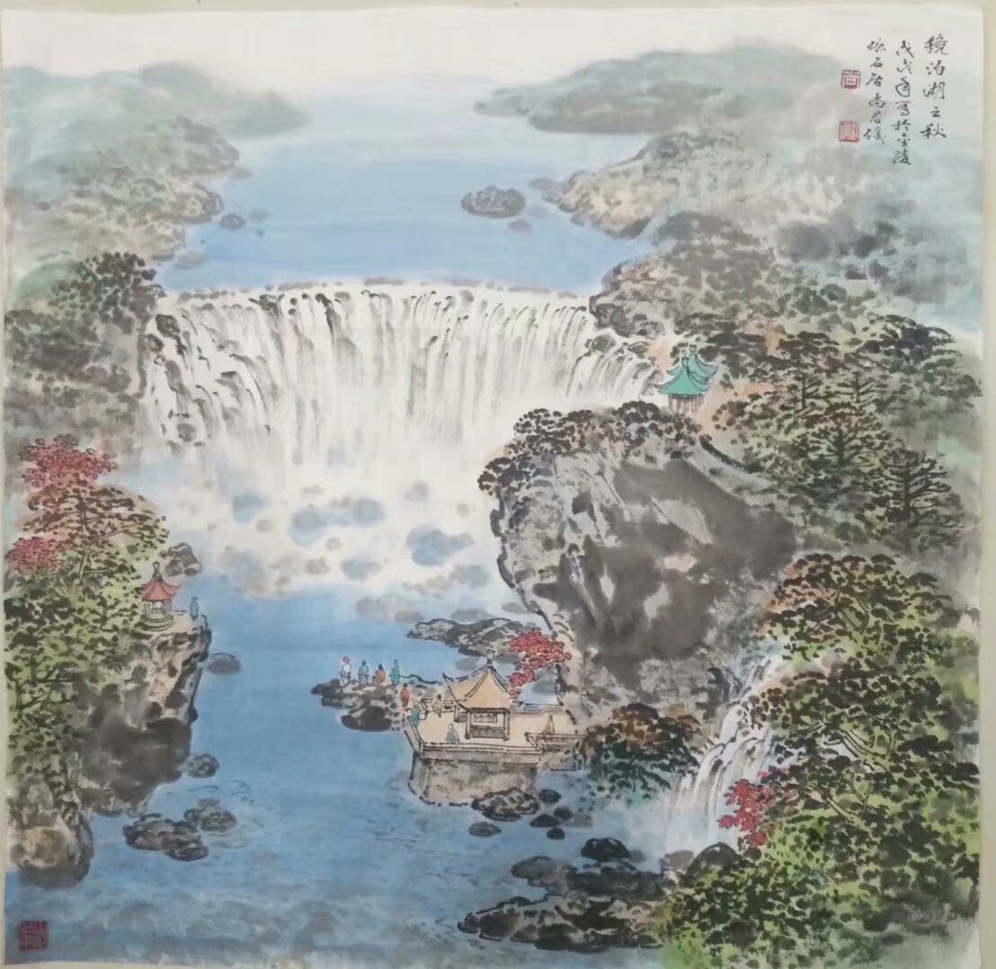 作者：尚君励&nbsp;山水&nbsp;￥：协商&nbsp;单击鼠标查看大图！