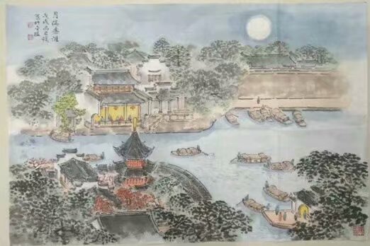 作者：尚君励&nbsp;山水&nbsp;￥：协商&nbsp;单击鼠标查看大图！