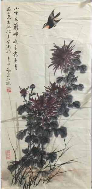 作者：乔木&nbsp;花鸟　　菊&nbsp;￥：协商&nbsp;单击鼠标查看大图！