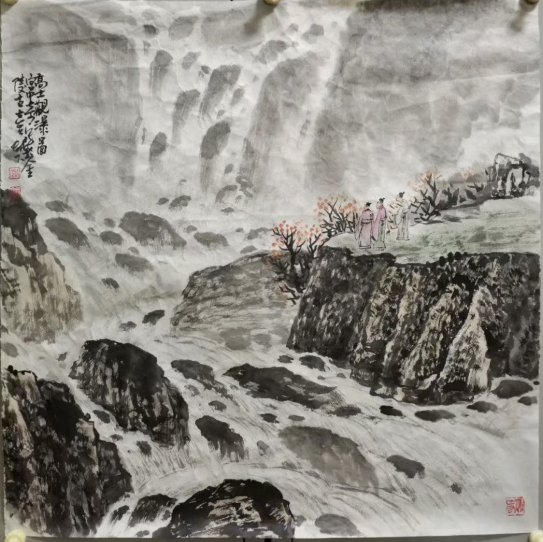 作者：宫中奇&nbsp;山水&nbsp;￥：协商&nbsp;单击鼠标查看大图！