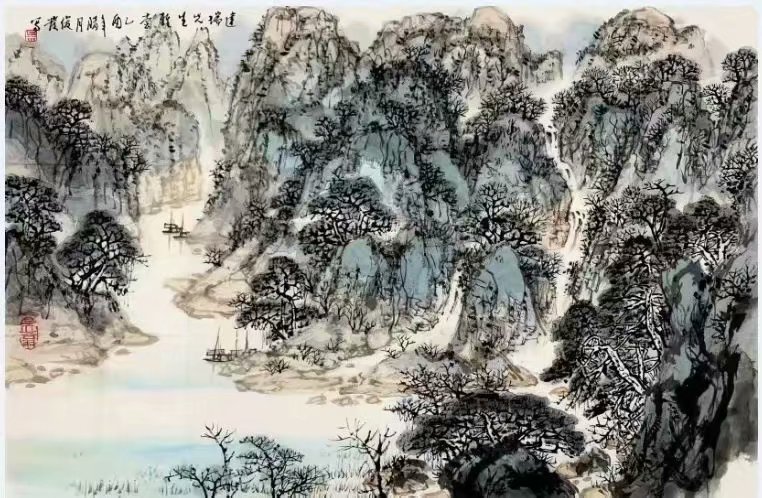 作者：吴俊发&nbsp;山水&nbsp;￥：协商&nbsp;单击鼠标查看大图！