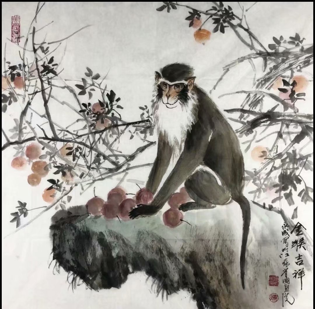 作者：施永成&nbsp;花鸟&nbsp;￥：协商&nbsp;单击鼠标查看大图！