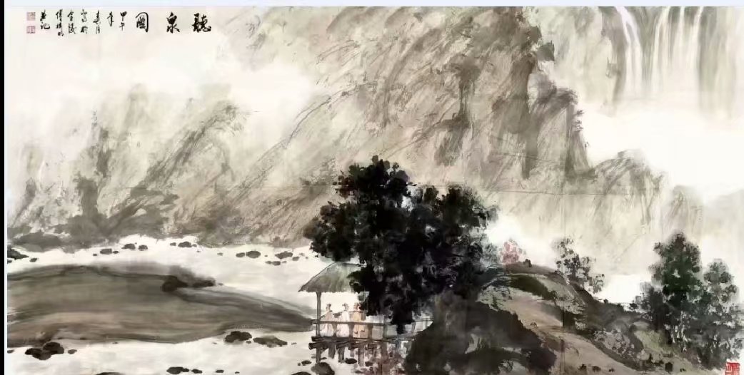 作者：傅瑜明&nbsp;山水&nbsp;￥：协商&nbsp;单击鼠标查看大图！