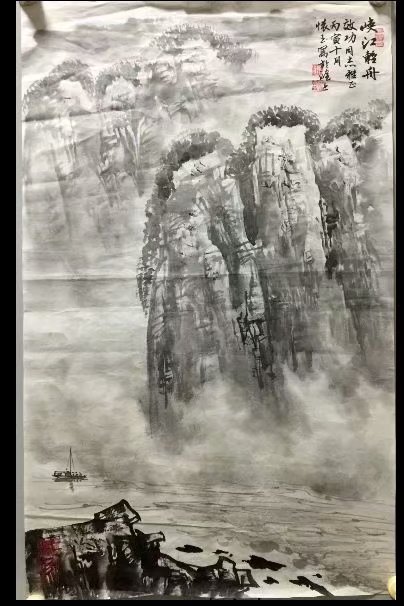 作者：徐怀玉&nbsp;山水&nbsp;￥：协商&nbsp;单击鼠标查看大图！