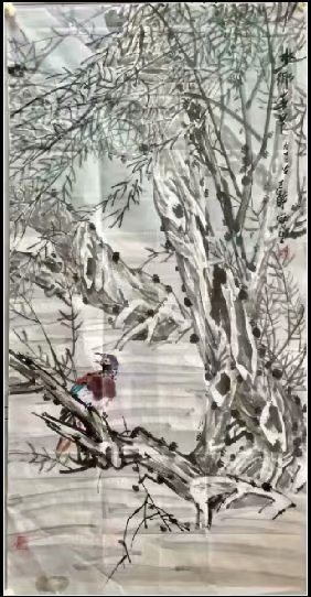 作者：张继馨&nbsp;花鸟&nbsp;￥：协商&nbsp;单击鼠标查看大图！