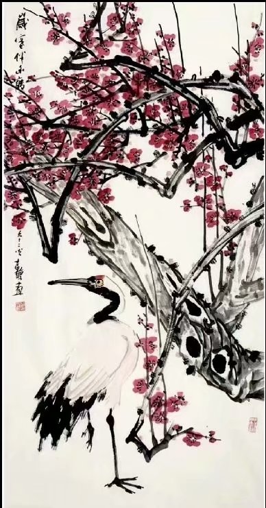 作者：张继馨&nbsp;花鸟&nbsp;￥：协商&nbsp;单击鼠标查看大图！