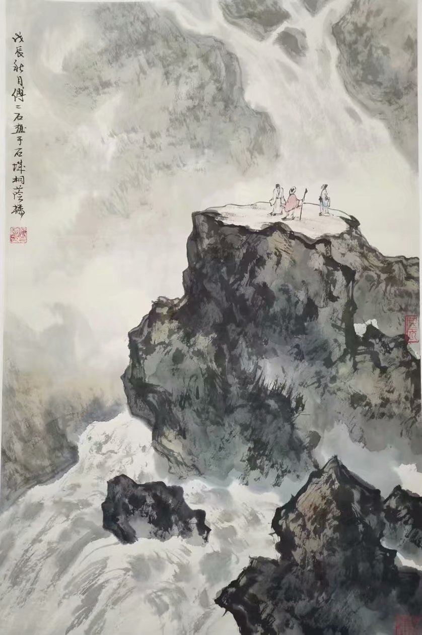 作者：傅二石&nbsp;山水&nbsp;￥：协商&nbsp;单击鼠标查看大图！