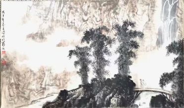 作者：舒益谦&nbsp;山水&nbsp;￥：协商&nbsp;单击鼠标查看详细介绍！