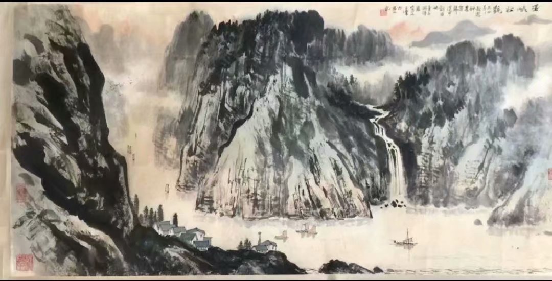 作者：宋玉麟&nbsp;山水&nbsp;￥：协商&nbsp;单击鼠标查看大图！