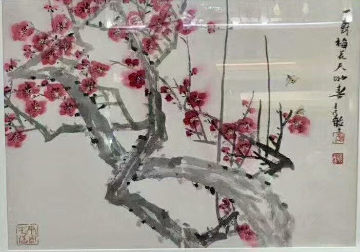 作者：张继馨&nbsp;花鸟&nbsp;￥：协商&nbsp;单击鼠标查看大图！