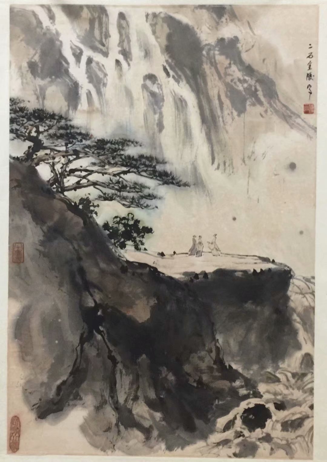 作者：傅二石&nbsp;山水&nbsp;￥：协商&nbsp;单击鼠标查看大图！