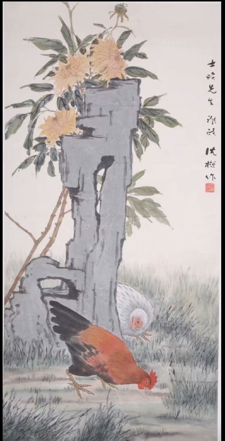 作者：沈樾&nbsp;花鸟&nbsp;￥：协商&nbsp;单击鼠标查看大图！