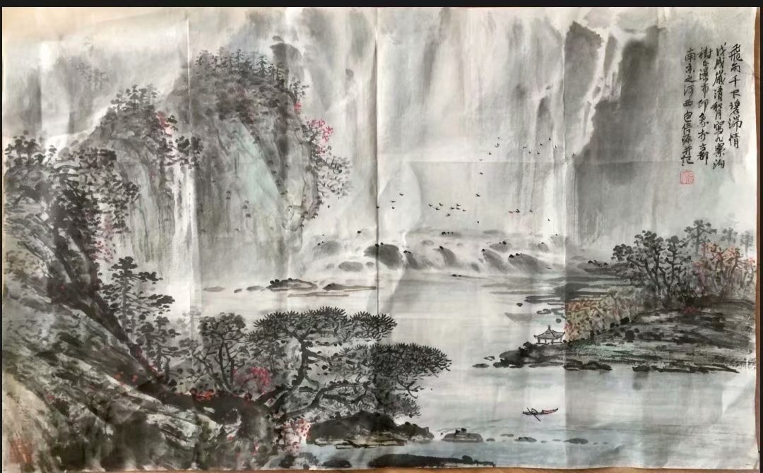 作者：包信源&nbsp;山水&nbsp;￥：协商&nbsp;单击鼠标查看大图！