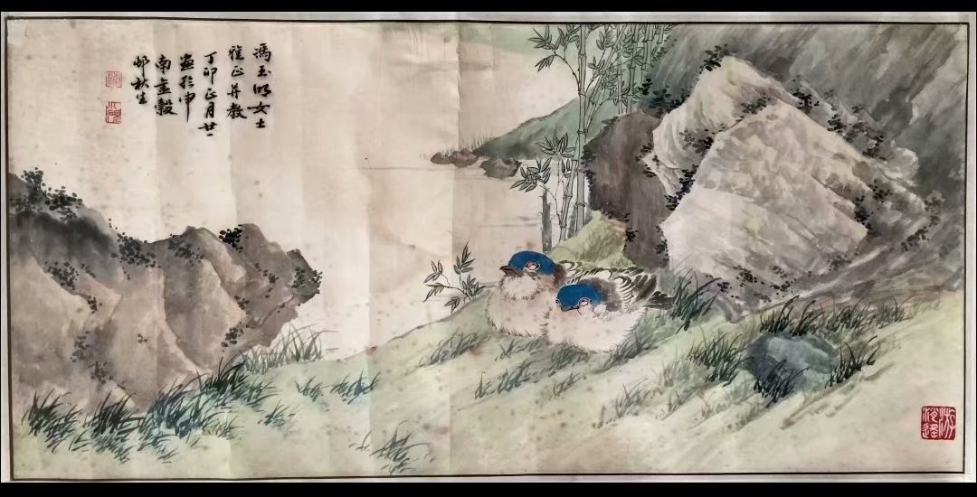 作者：陈秋生&nbsp;花鸟&nbsp;￥：协商&nbsp;单击鼠标查看大图！