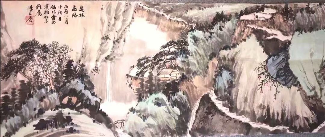 作者：陈负苍&nbsp;山水&nbsp;￥：协商&nbsp;单击鼠标查看大图！