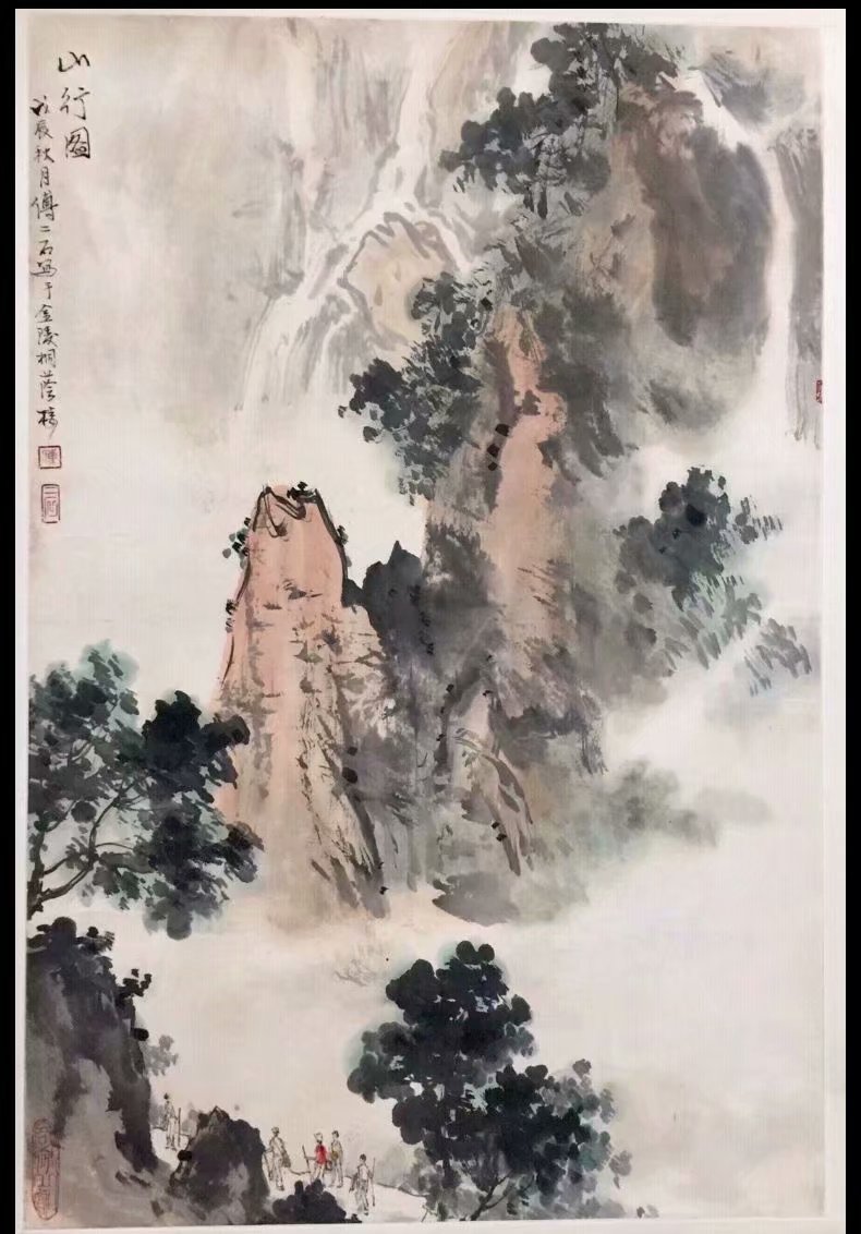 作者：傅二石&nbsp;山水&nbsp;￥：协商&nbsp;单击鼠标查看大图！