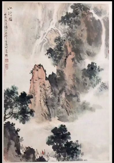 作者：傅二石&nbsp;山水&nbsp;￥：协商&nbsp;单击鼠标查看详细介绍！