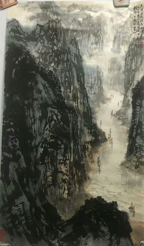 作者：宋文治&nbsp;山水&nbsp;￥：协商&nbsp;单击鼠标查看大图！