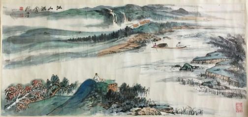 作者：谢伯子&nbsp;山水&nbsp;￥：协商&nbsp;单击鼠标查看详细介绍！