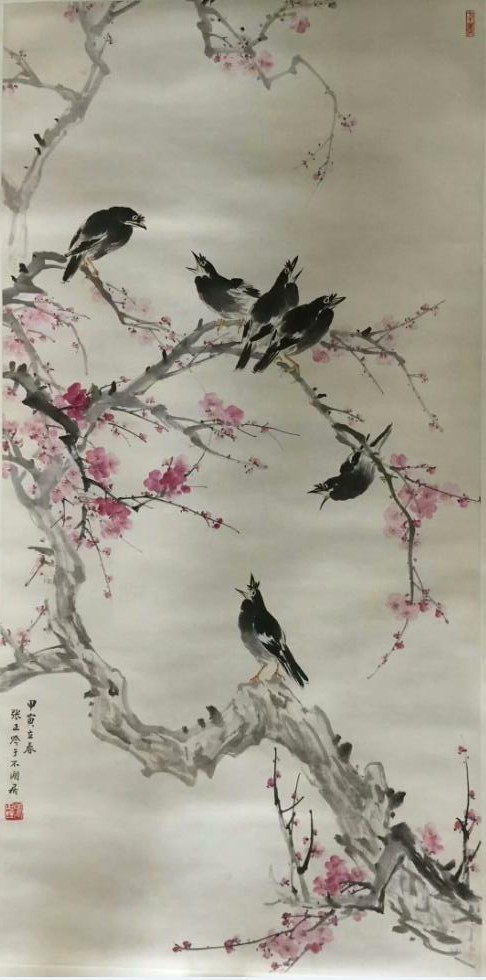 作者：张正吟&nbsp;花鸟&nbsp;￥：协商&nbsp;单击鼠标查看大图！