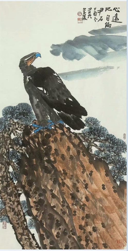 作者：尹石&nbsp;花鸟&nbsp;￥：协商&nbsp;单击鼠标查看大图！