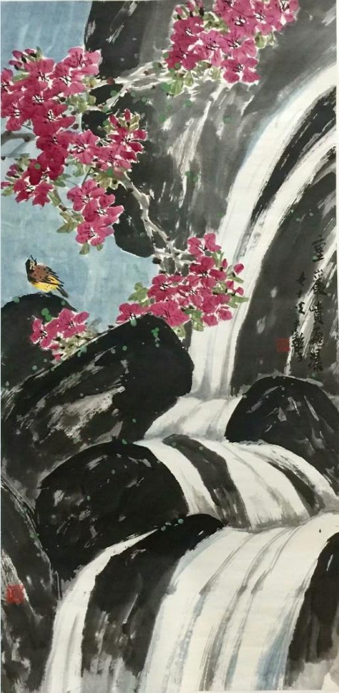 作者：张继馨&nbsp;花鸟&nbsp;￥：协商&nbsp;单击鼠标查看大图！