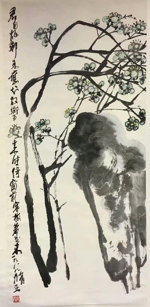 作者：朱修立&nbsp;花鸟&nbsp;￥：协商&nbsp;单击鼠标查看大图！