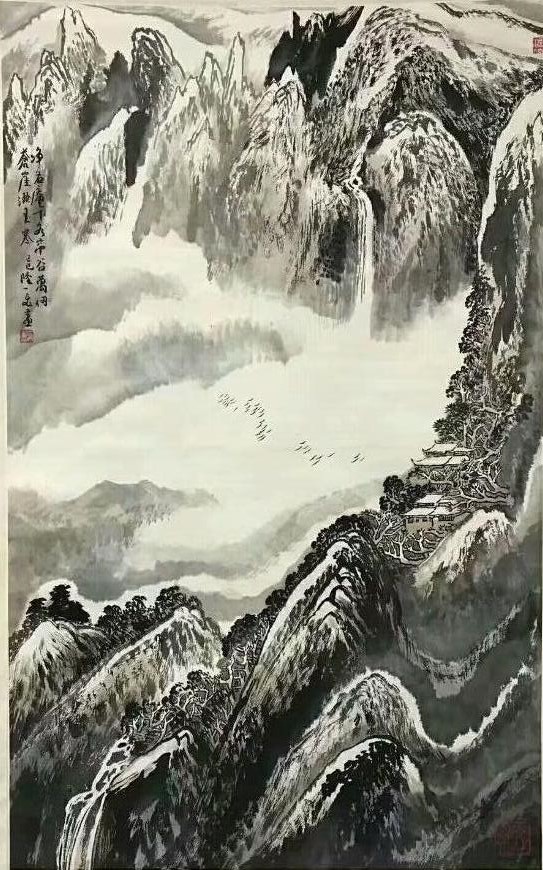 作者：陆一飞&nbsp;山水&nbsp;￥：协商&nbsp;单击鼠标查看大图！