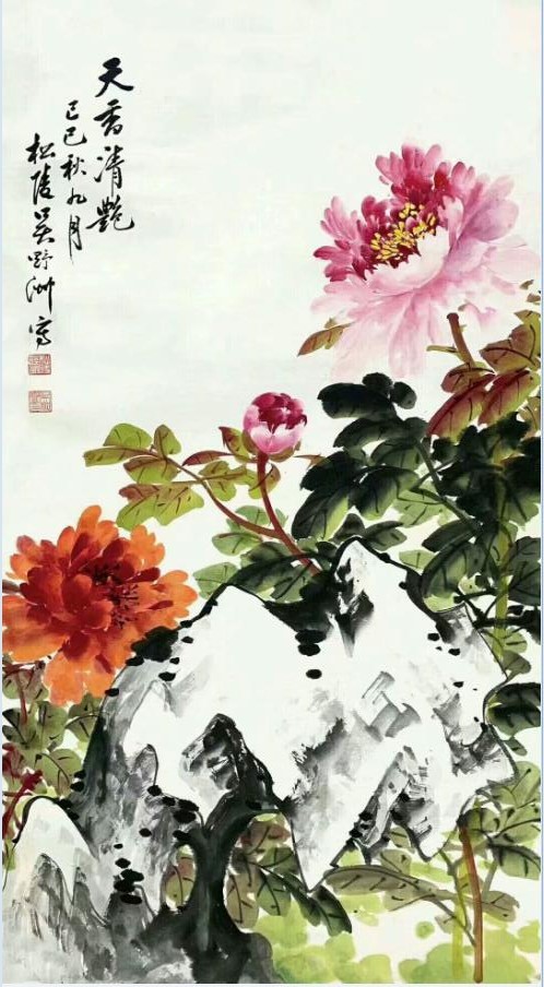 作者：吴野洲&nbsp;花鸟&nbsp;￥：协商&nbsp;单击鼠标查看大图！