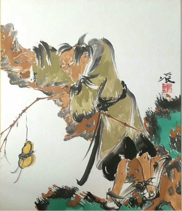 作者：张正民&nbsp;人物&nbsp;￥：协商&nbsp;单击鼠标查看大图！