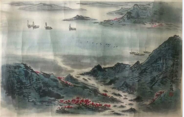 作者：张文俊&nbsp;山水&nbsp;￥：协商&nbsp;单击鼠标查看大图！