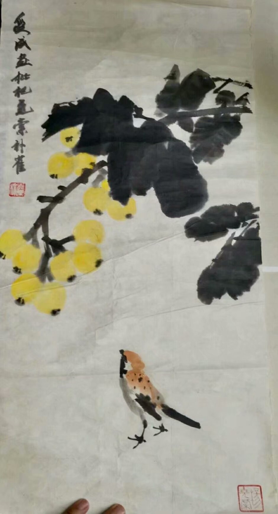 作者：邱受成&nbsp;花鸟&nbsp;￥：协商&nbsp;单击鼠标查看大图！