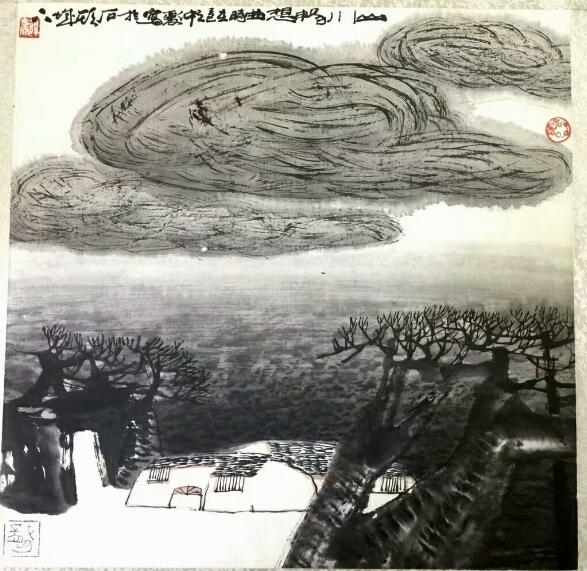 作者：x薛亮&nbsp;山水&nbsp;￥：协商&nbsp;单击鼠标查看大图！