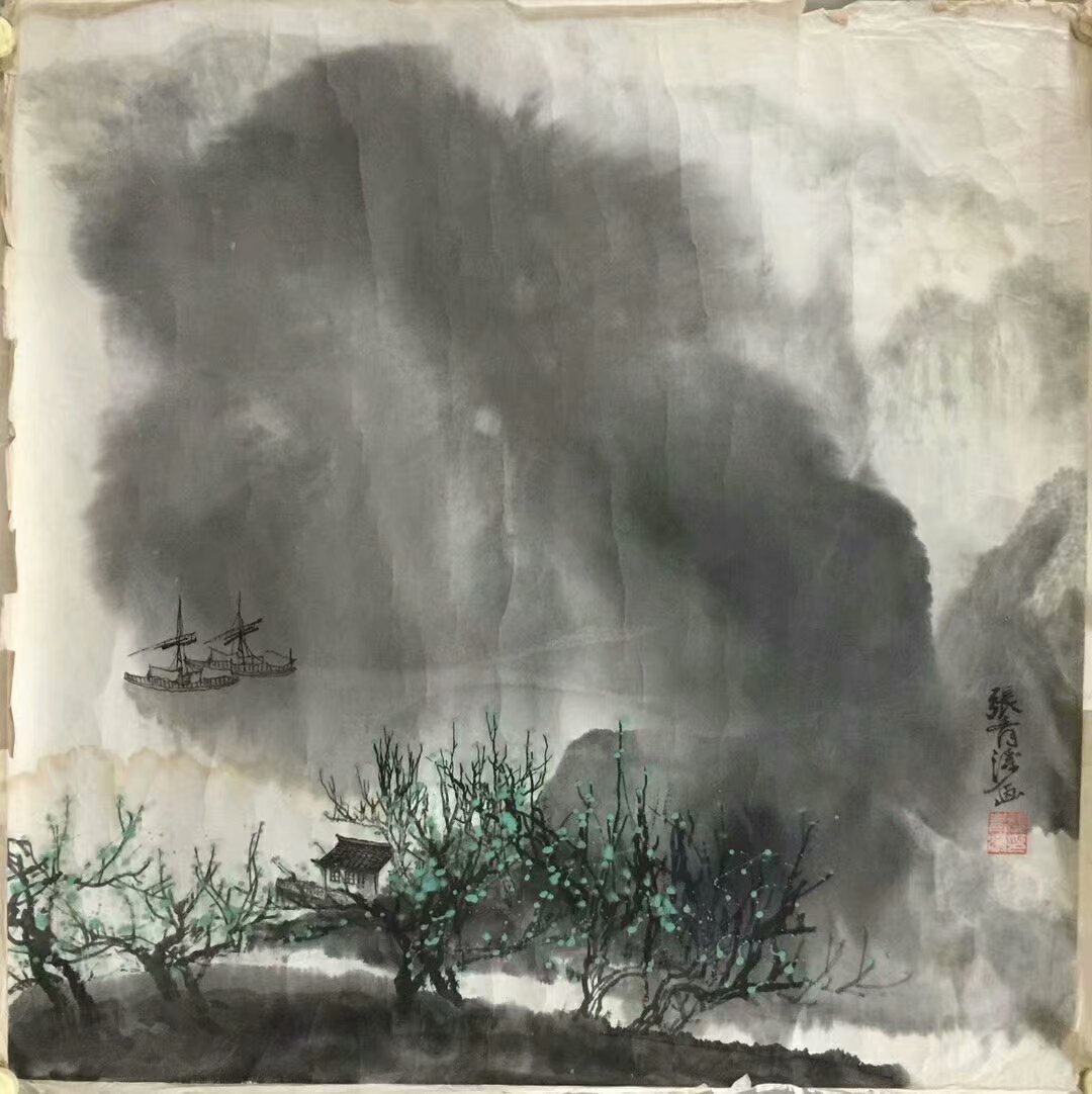 作者：张青涛&nbsp;山水&nbsp;￥：协商&nbsp;单击鼠标查看大图！