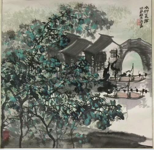 作者：张青涛&nbsp;山水&nbsp;￥：协商&nbsp;单击鼠标查看大图！