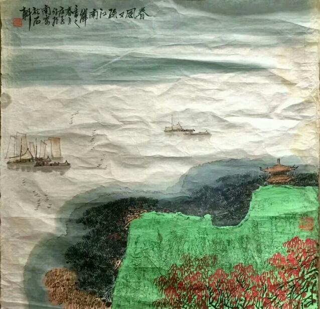 作者：庄利经&nbsp;山水&nbsp;￥：协商&nbsp;单击鼠标查看大图！