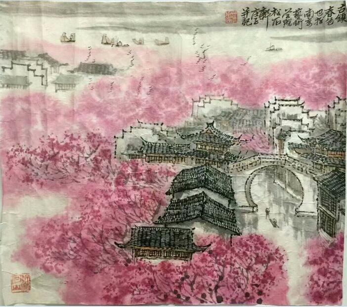 作者：庄利经&nbsp;山水&nbsp;￥：协商&nbsp;单击鼠标查看大图！