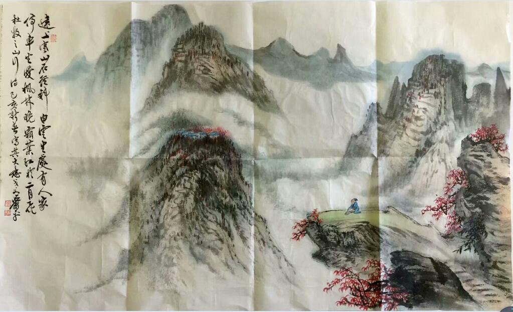 作者：萧平&nbsp;山水&nbsp;￥：协商&nbsp;单击鼠标查看大图！