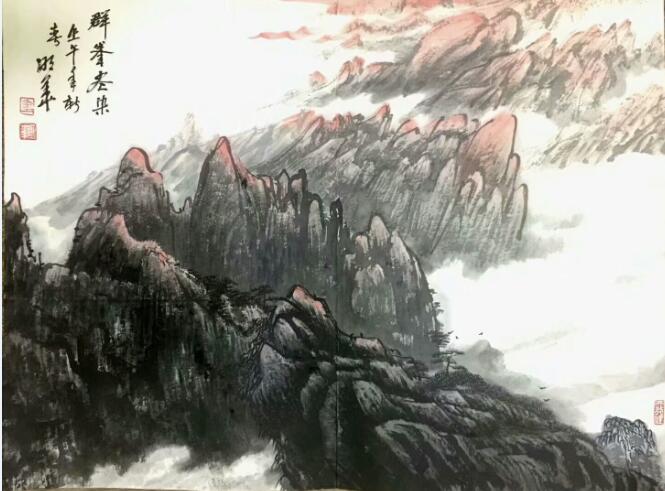 作者：金明华&nbsp;山水&nbsp;￥：协商&nbsp;单击鼠标查看大图！