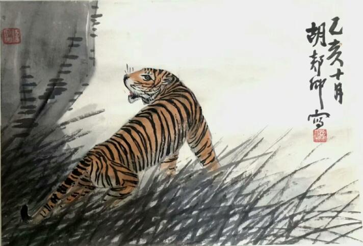 作者：胡郯卿 (近代)&nbsp;花鸟&nbsp;￥：协商&nbsp;单击鼠标查看大图！