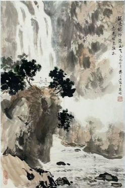 作者：傅二石&nbsp;山水&nbsp;￥：协商&nbsp;单击鼠标查看详细介绍！