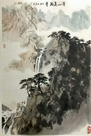 作者：傅二石&nbsp;山水&nbsp;￥：协商&nbsp;单击鼠标查看详细介绍！