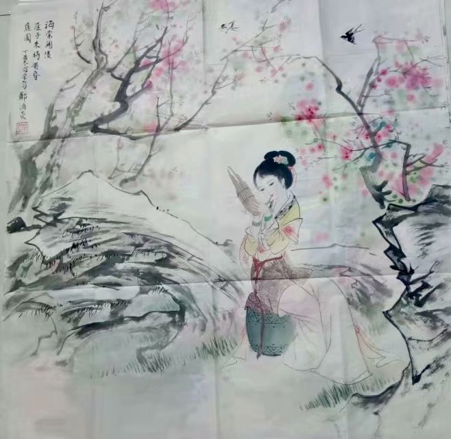 作者：郑济炎&nbsp;人物&nbsp;￥：协商&nbsp;单击鼠标查看大图！