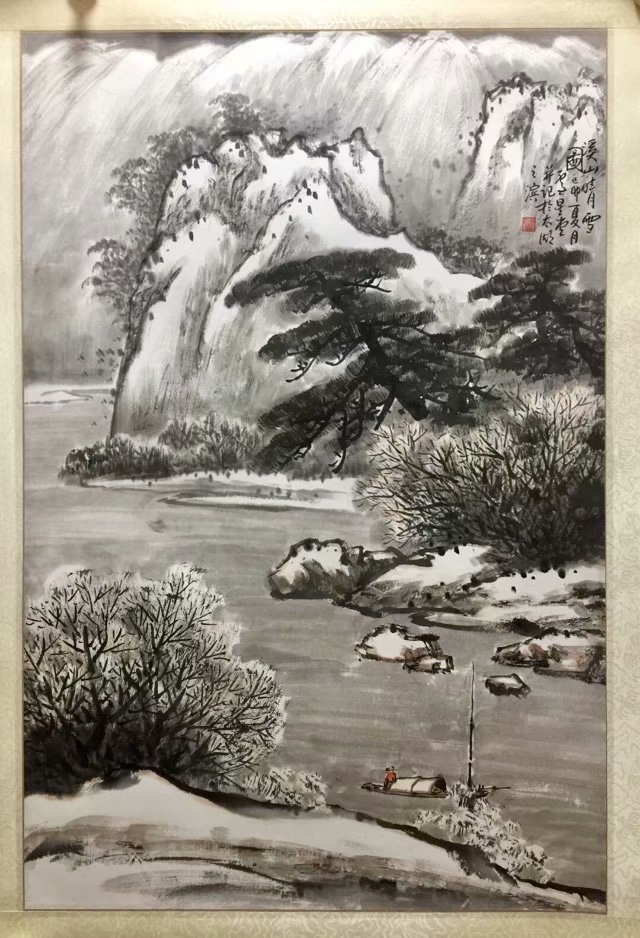 作者：卢星堂&nbsp;雪景&nbsp;￥：协商&nbsp;单击鼠标查看大图！