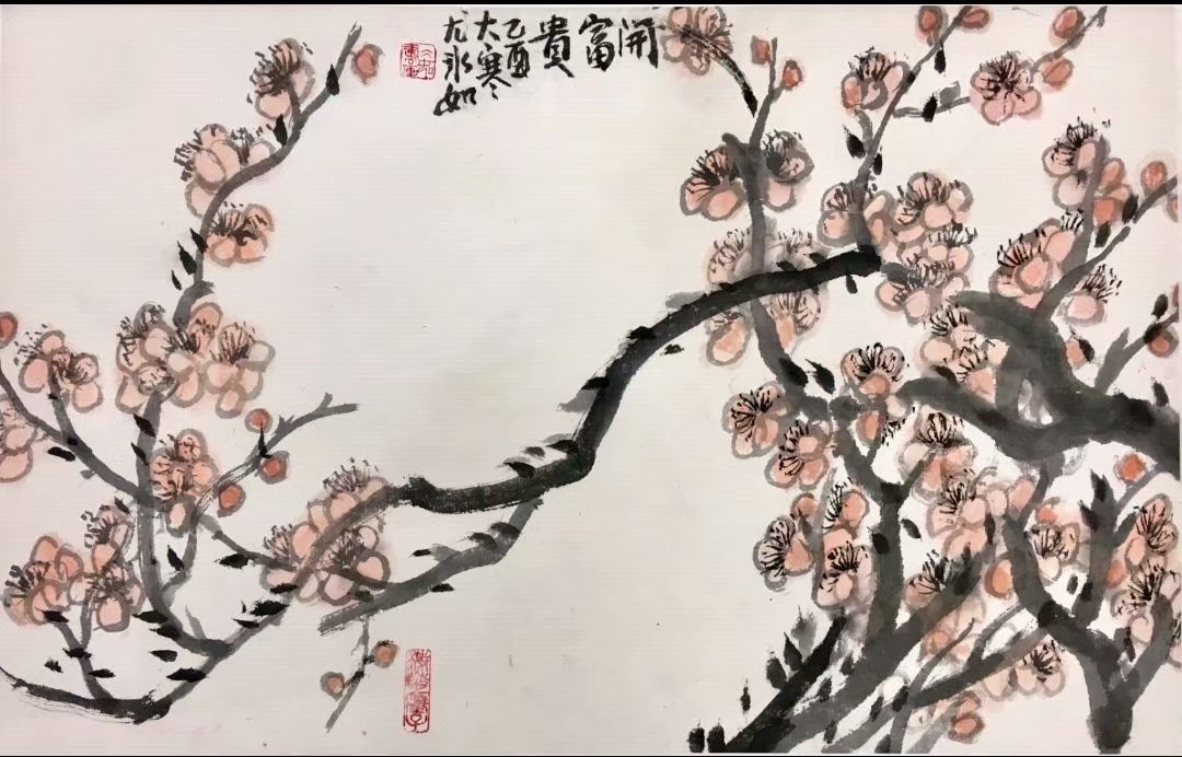 作者：尤冰如&nbsp;花鸟&nbsp;￥：协商&nbsp;单击鼠标查看大图！