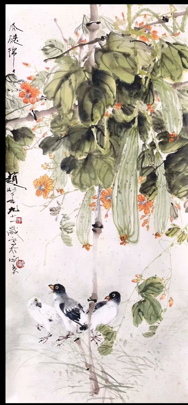 作者：赵松泉&nbsp;花鸟&nbsp;￥：协商&nbsp;单击鼠标查看大图！