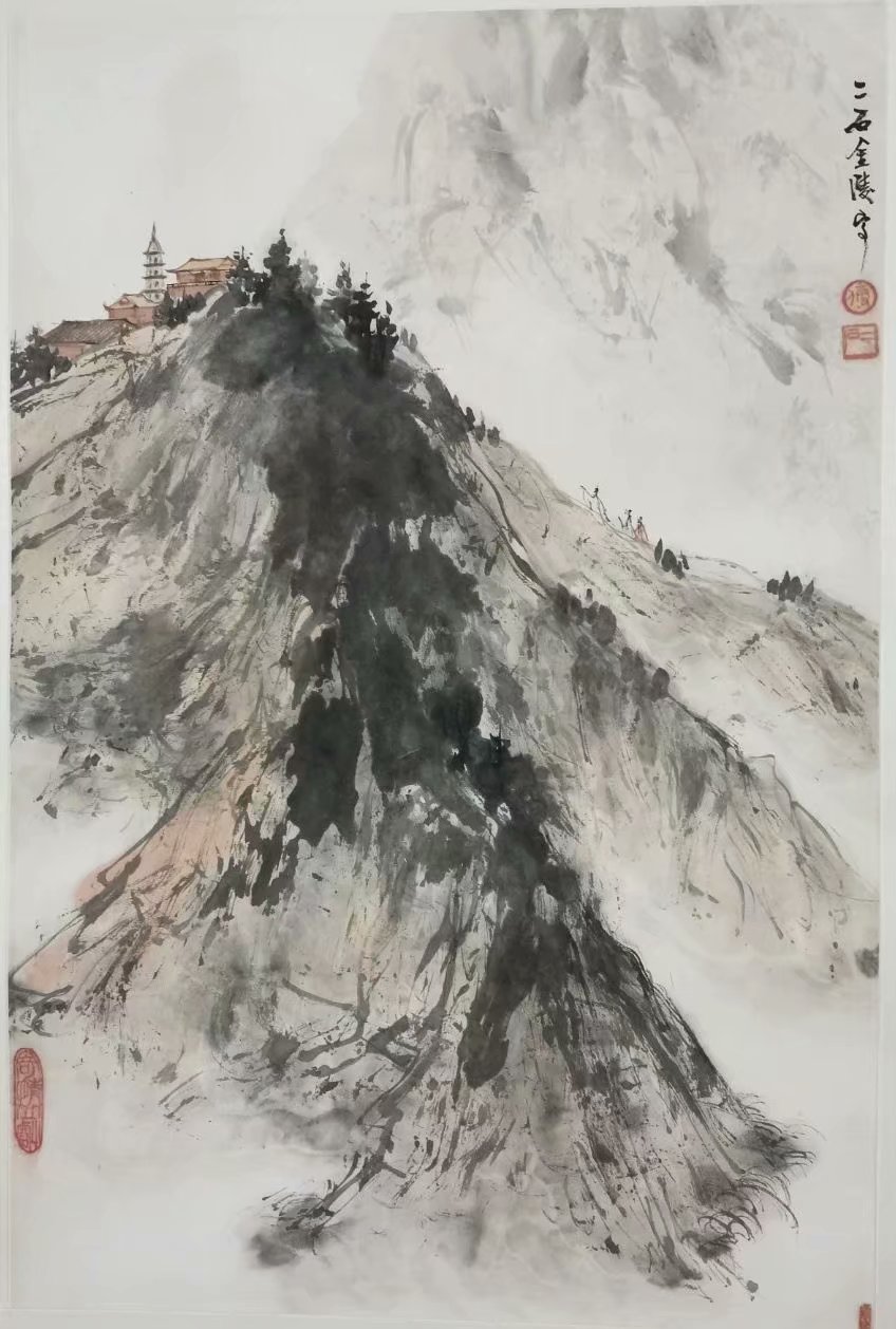 作者：傅二石&nbsp;山水&nbsp;￥：协商&nbsp;单击鼠标查看大图！