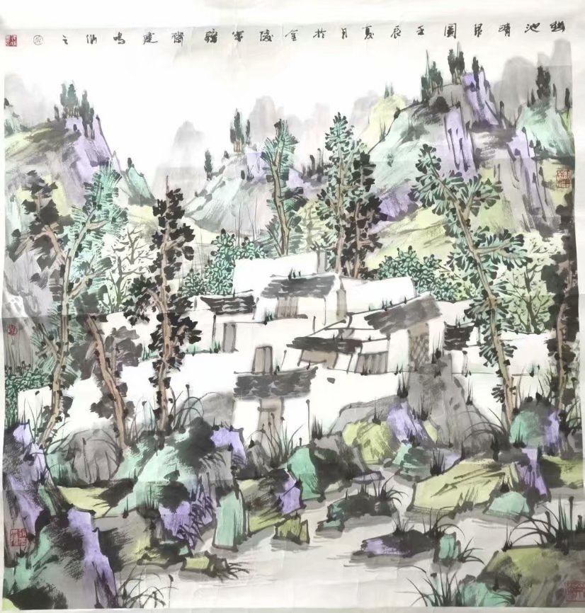 作者：倪建鸣&nbsp;山水&nbsp;￥：协商&nbsp;单击鼠标查看大图！