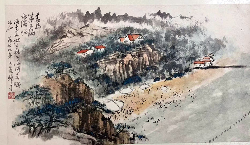 作者：黄若舟&nbsp;山水&nbsp;￥：协商&nbsp;单击鼠标查看大图！