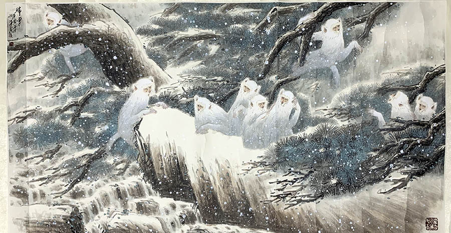 作者：徐培晨&nbsp;花鸟&nbsp;￥：协商&nbsp;单击鼠标查看大图！